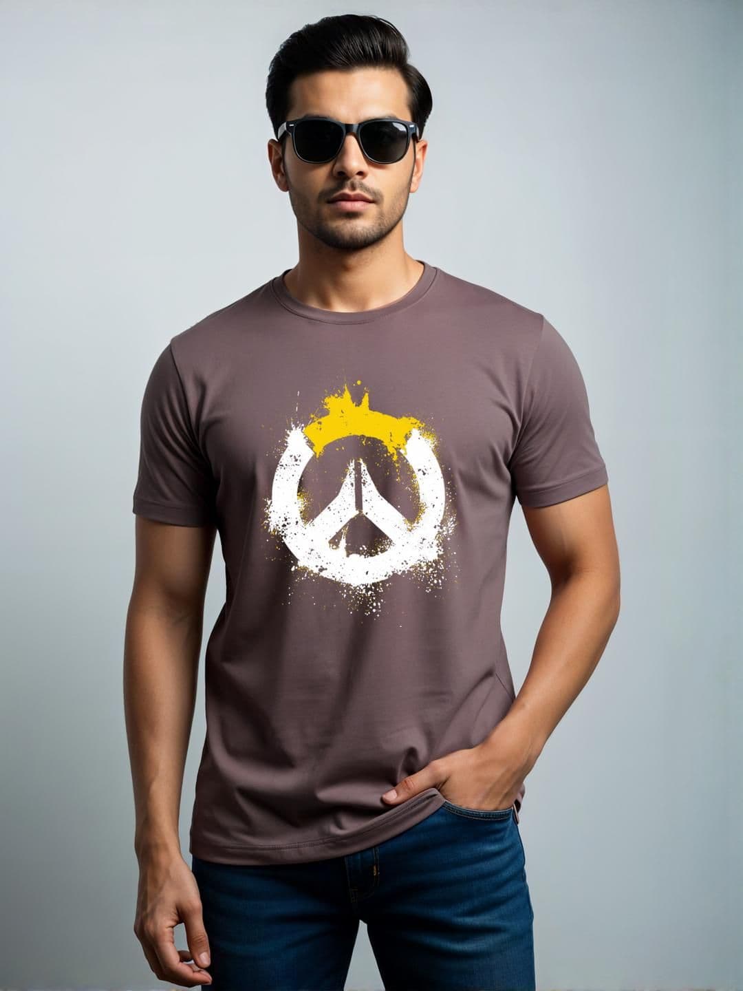 ADRO Men Lavender Tshirts - view 1