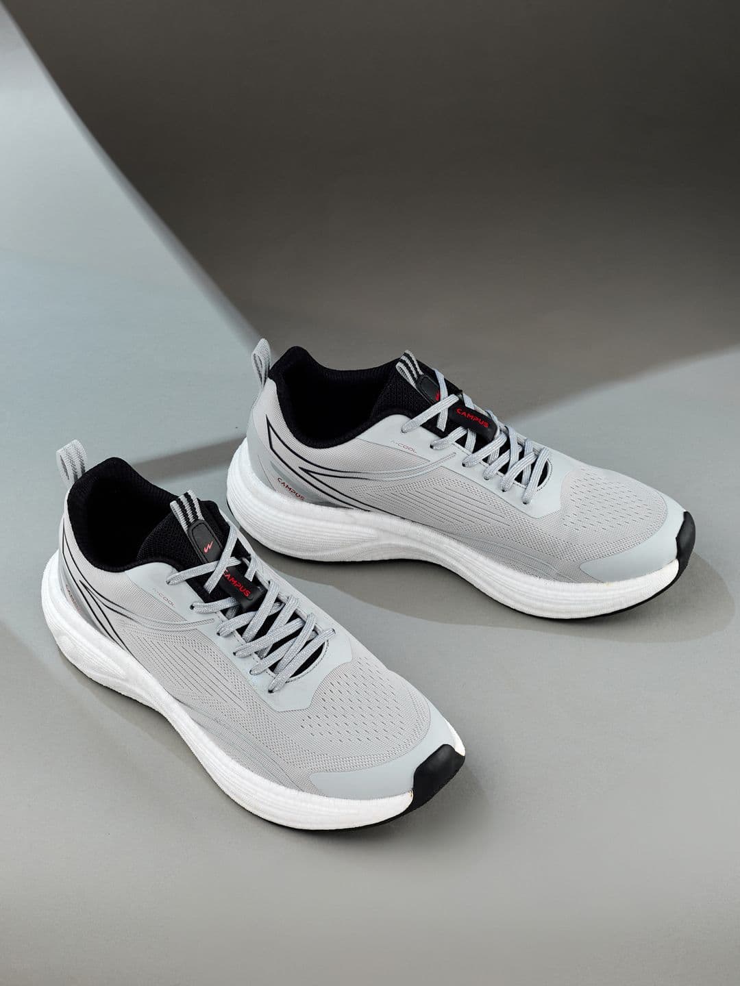 Campus Men PUMPED Mesh Running Non-Marking Shoes - view 1