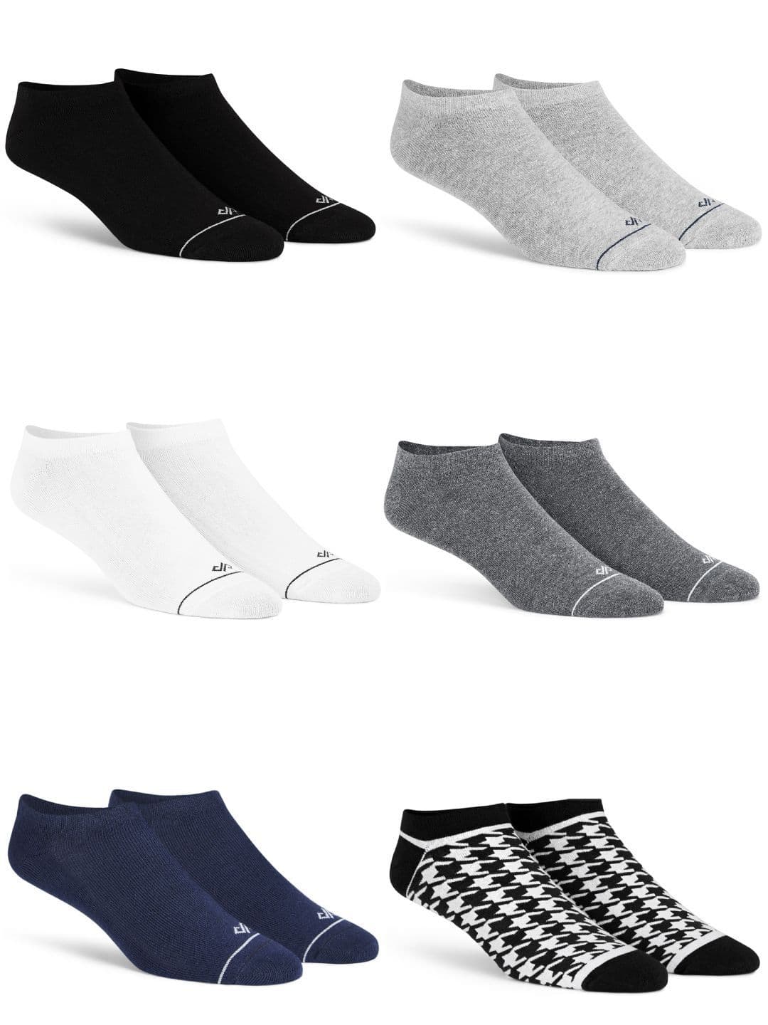 Dynamocks Unisex Pack Of 6 Ankle Length Socks - view 1