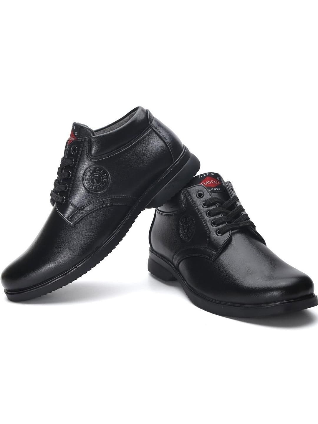 Field Care NOAK Men Formal Black Durby Shoes - view 1