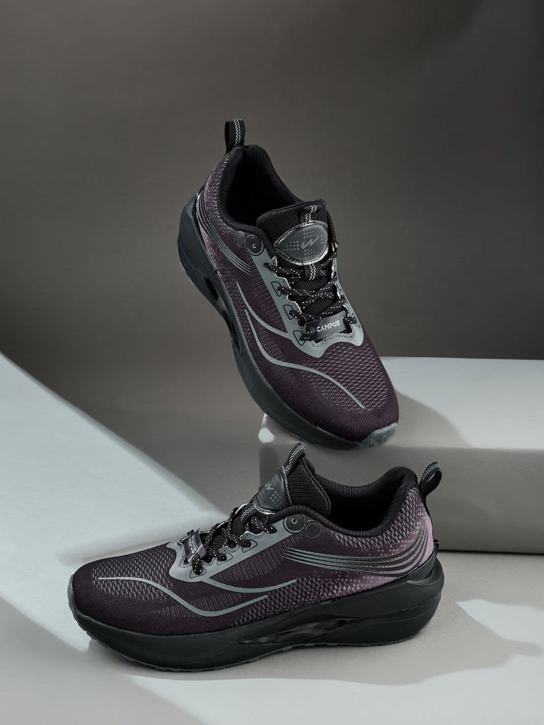 Campus Men JUNIPER Mesh Running Non-Marking Shoes - view 1