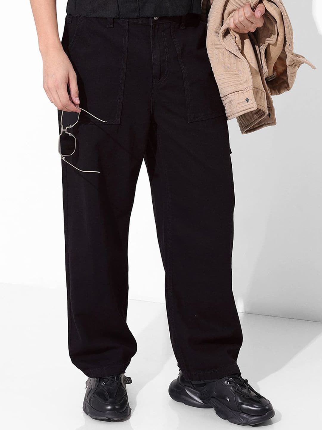 The Indian Garage Co. Men Relaxed Fit Mid-Rise Clean Look No Fade Jeans - view 1