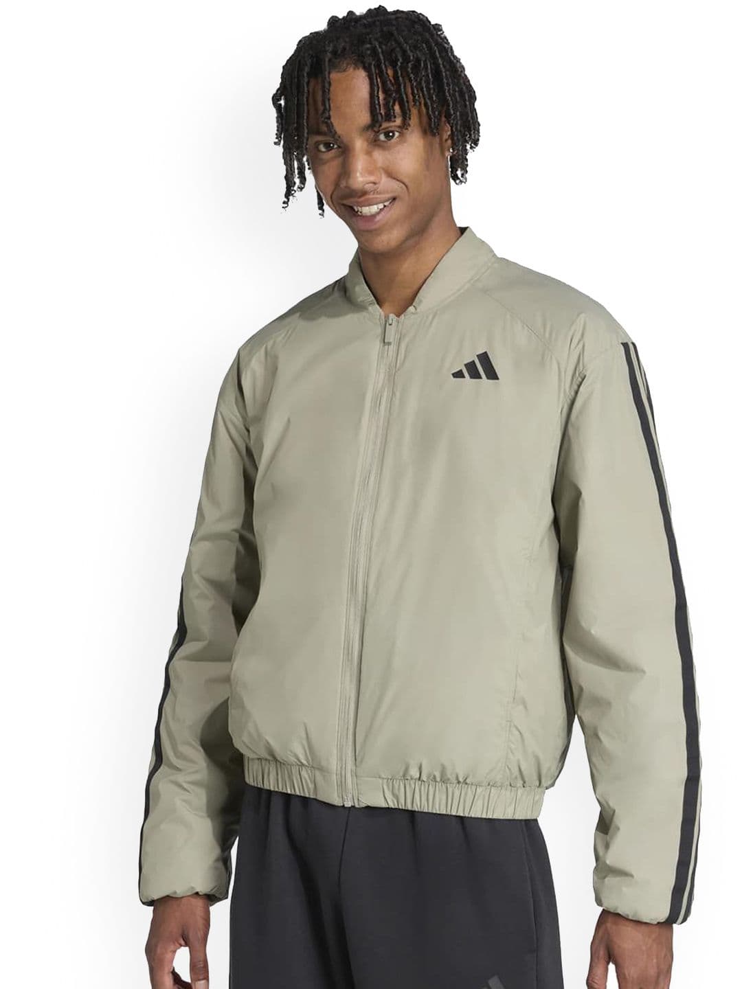 ADIDAS Men Essentials CLIMAWARM 3-Stripes Insulated Bomber Jacket - view 1