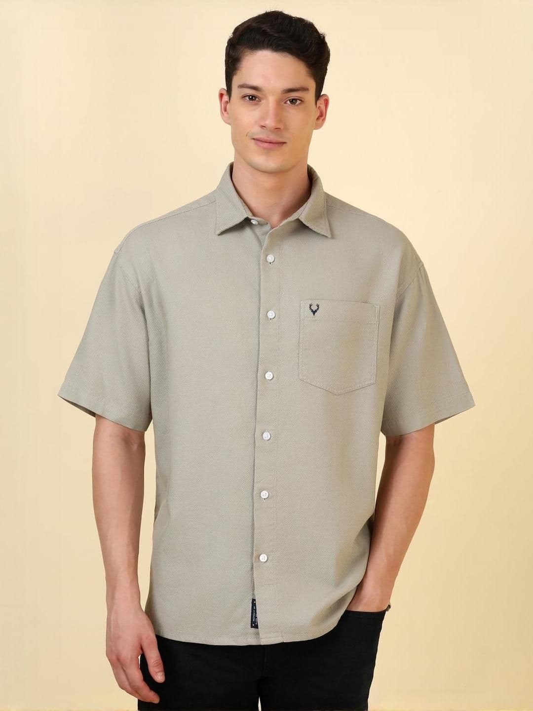 Allen Solly Men Cotton Casual Shirt - view 1