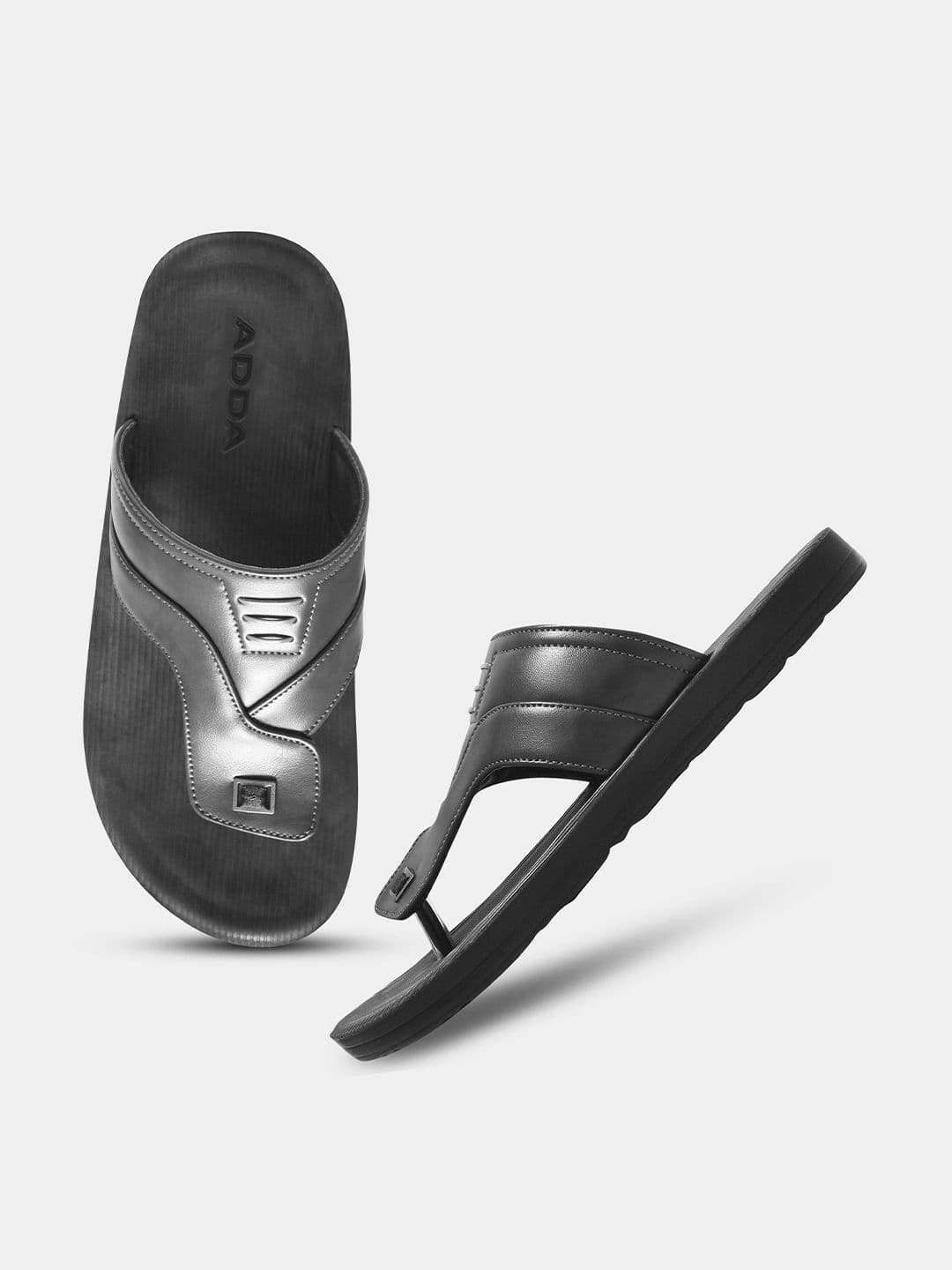 Adda Men PU Slip-On Comfort Sandals - view 1