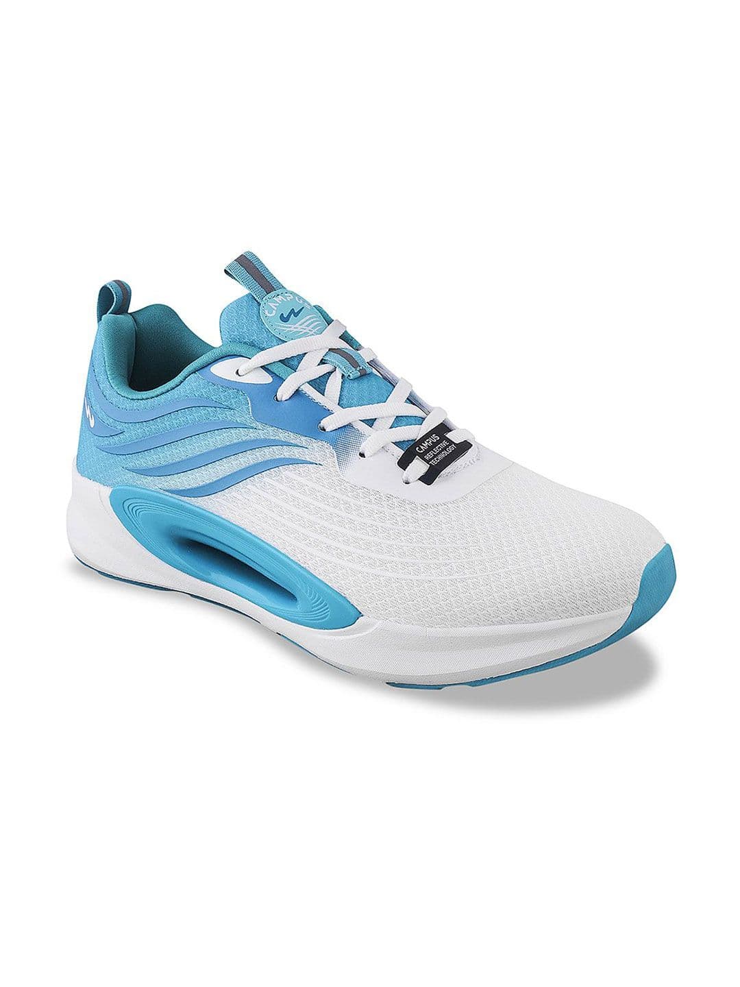 Campus FUNK Men Colourblocked Round Toe lace Ups Running Non-Marking Sports Shoes - view 1