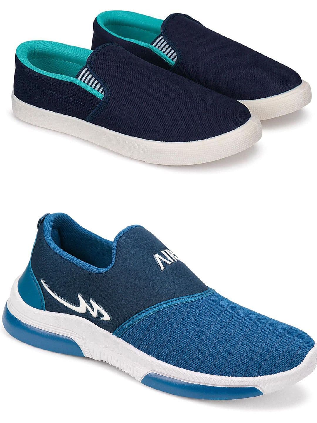 Spotwalk Men Pack of 2 Running Sports Shoes - view 1