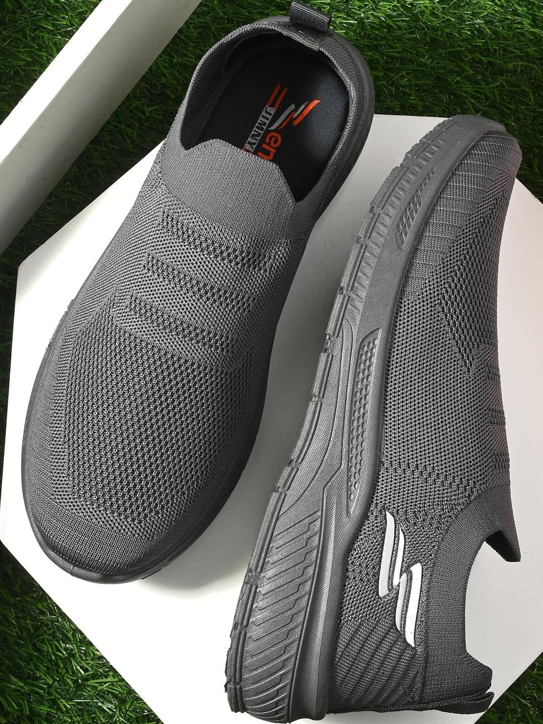 ZENG Men Grey Sports Shoes - view 1