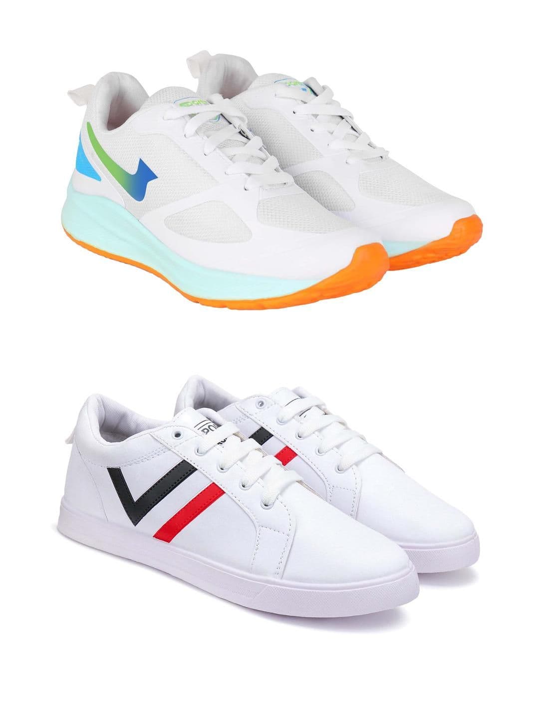 DRACKFOOT Men Set of 2 Running Non-Marking Shoes - view 1