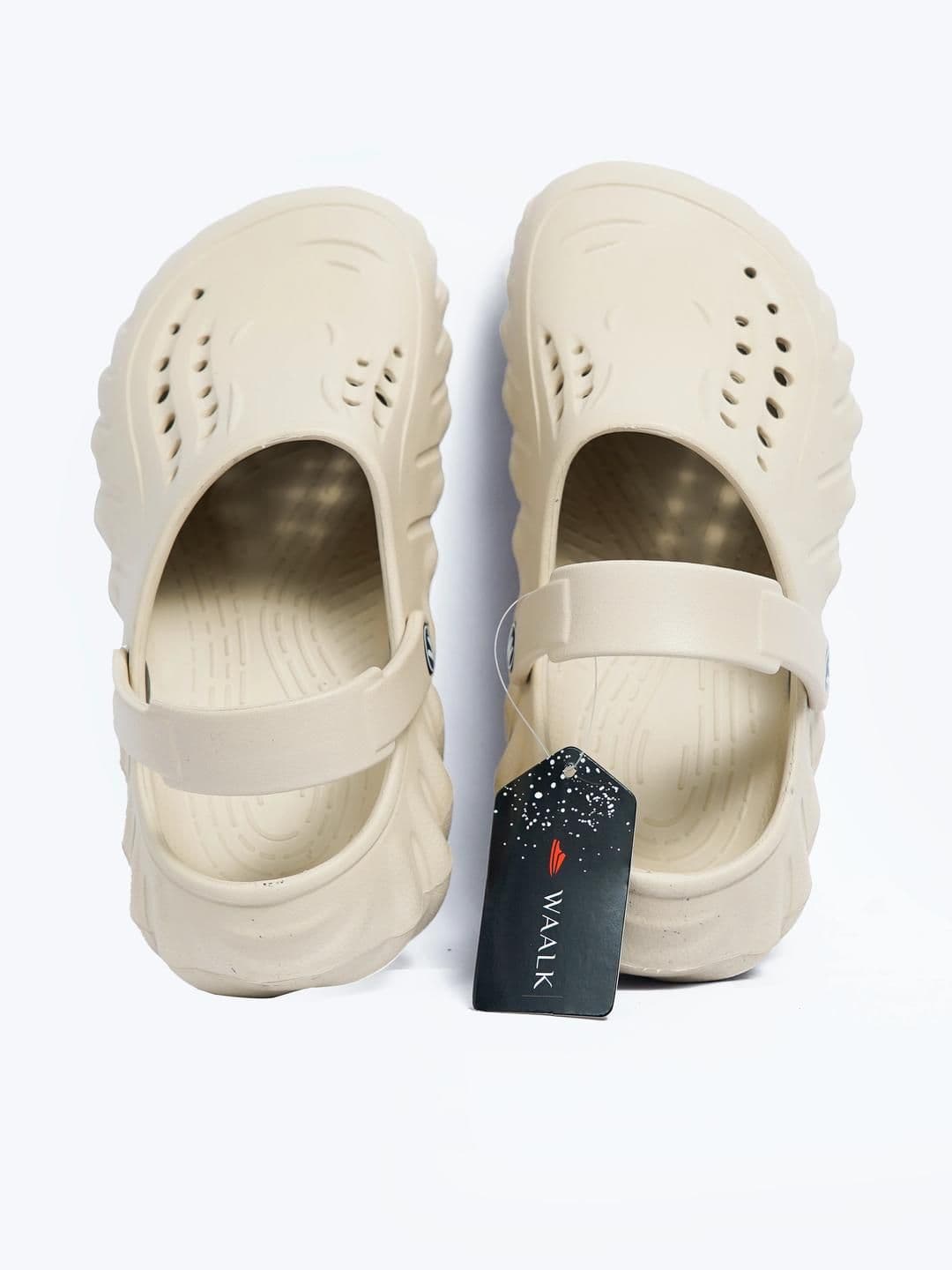 WAALK Men Beige EVA Flip Flops - view 1