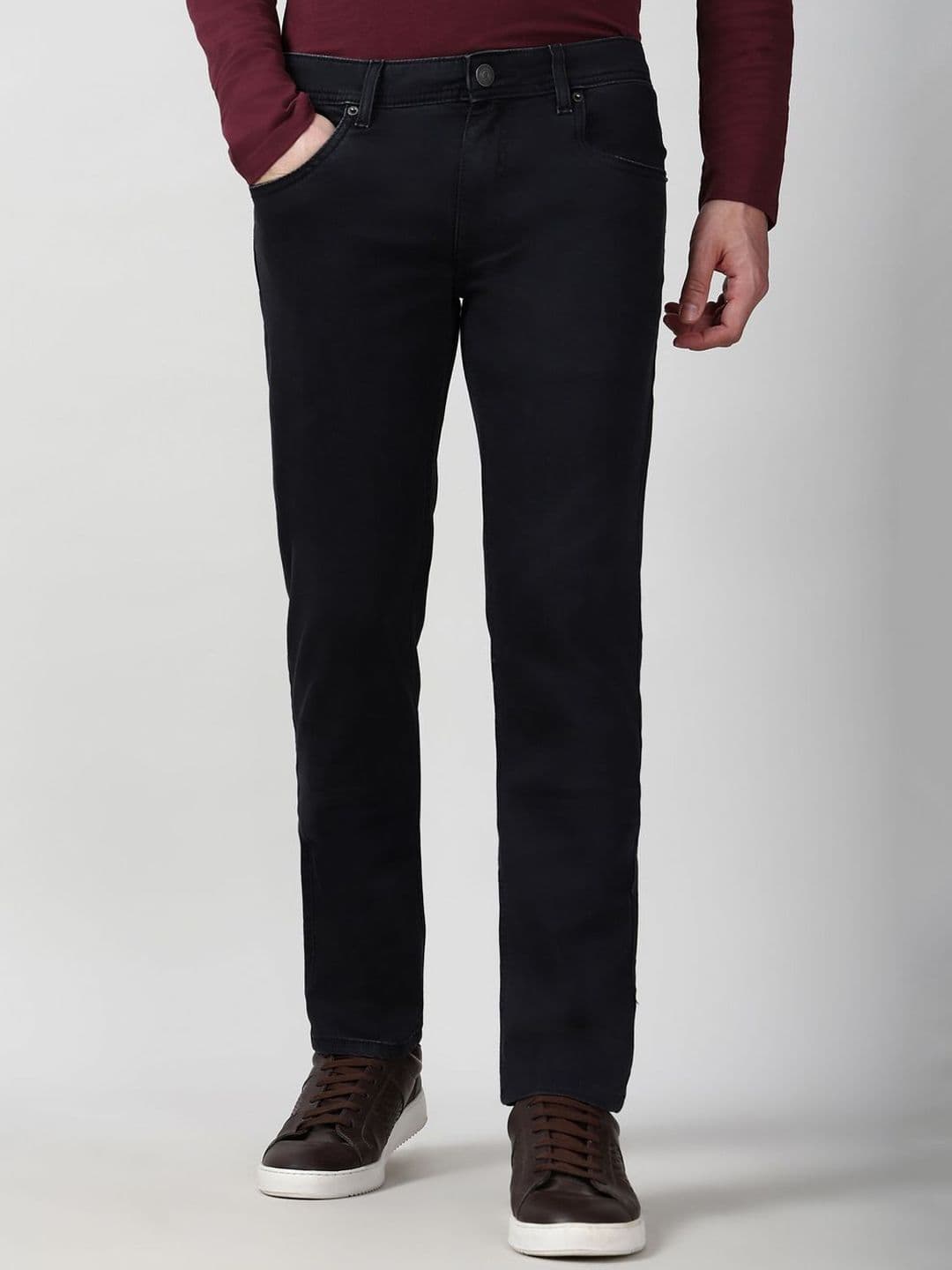 Peter England Casuals Men Skinny Fit Mid-Rise Jeans - view 1