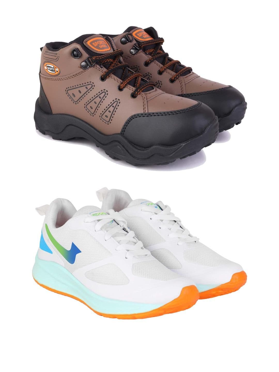 DRACKFOOT Men Pair of 2 Running Non-Marking Shoes - view 1