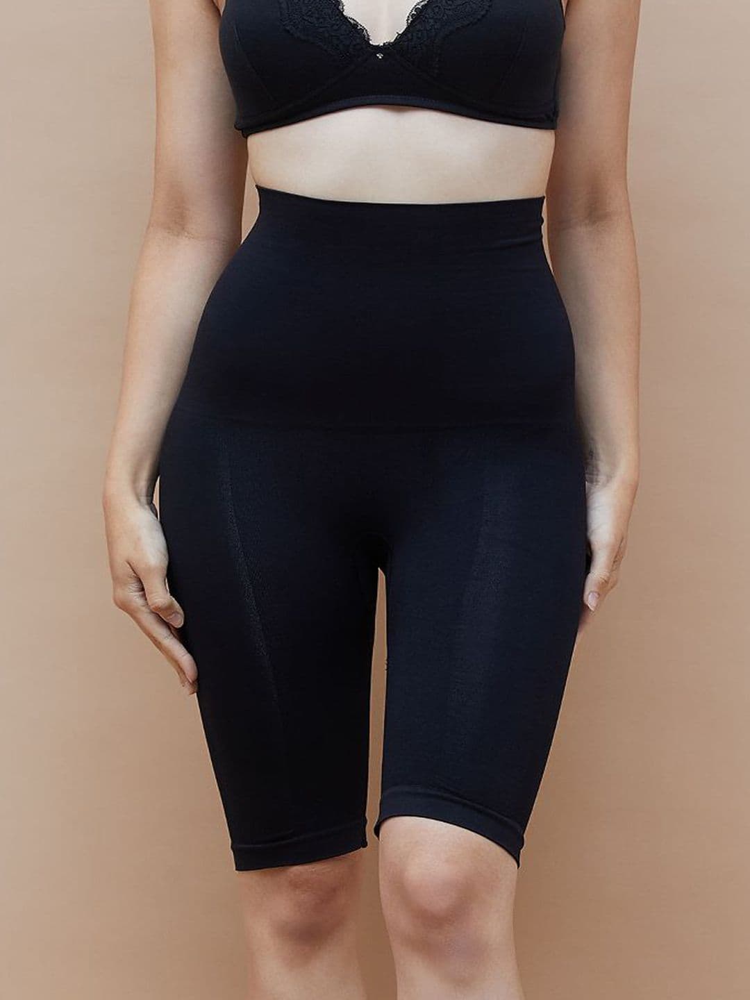 Ginger by Lifestyle Cotton Tummy & Thigh Shapewear - view 1