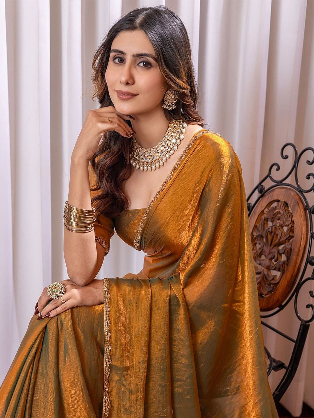 DIVASTRI Organza Saree - view 1