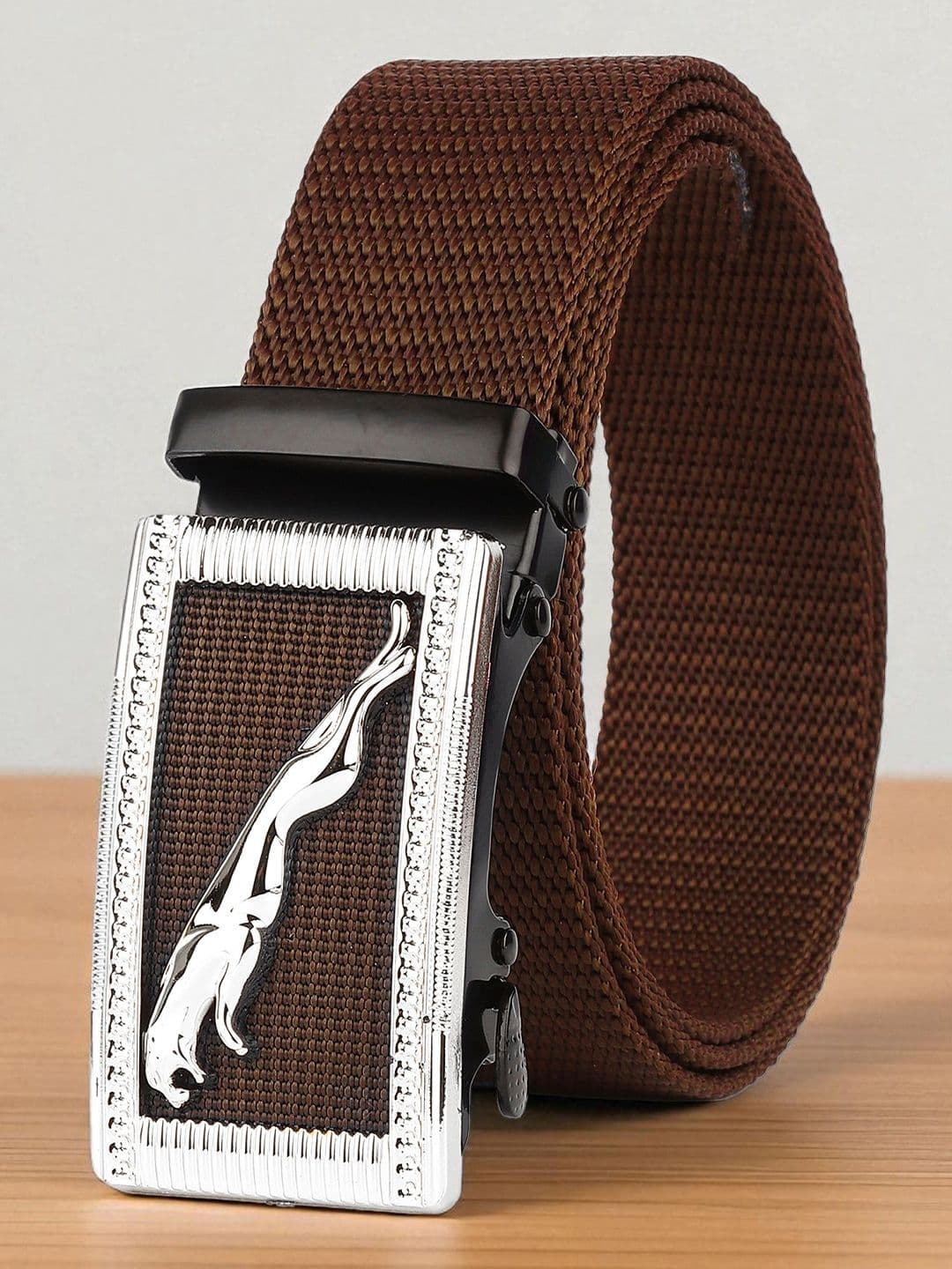 Roadster Men Textured Belt - view 1
