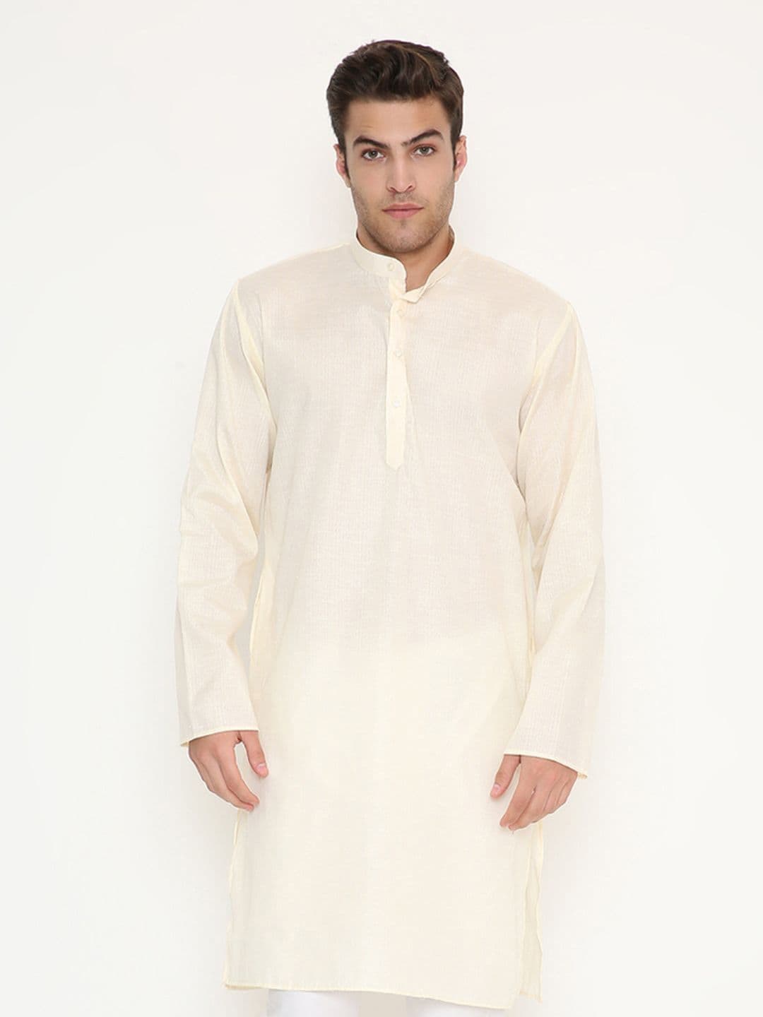 Maharaja Men Solid Festive Straight Kurta - view 1