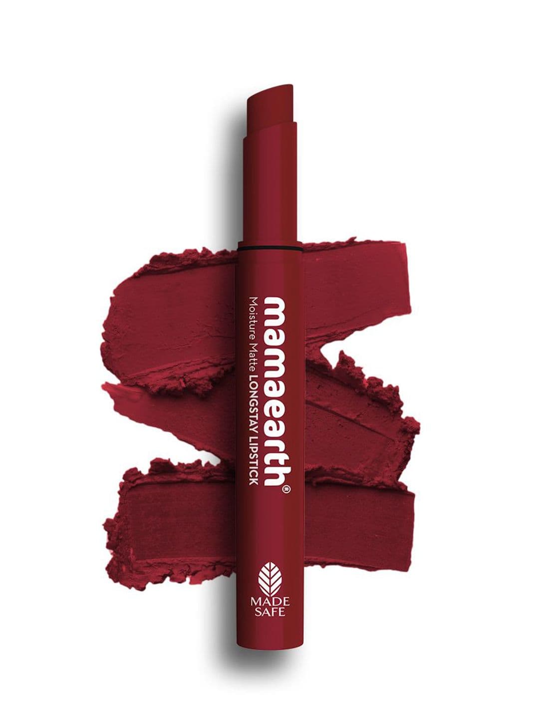 Mamaearth Moisture Matte Long Stay Bullet Lipstick - Red Caramel 20 - view 1