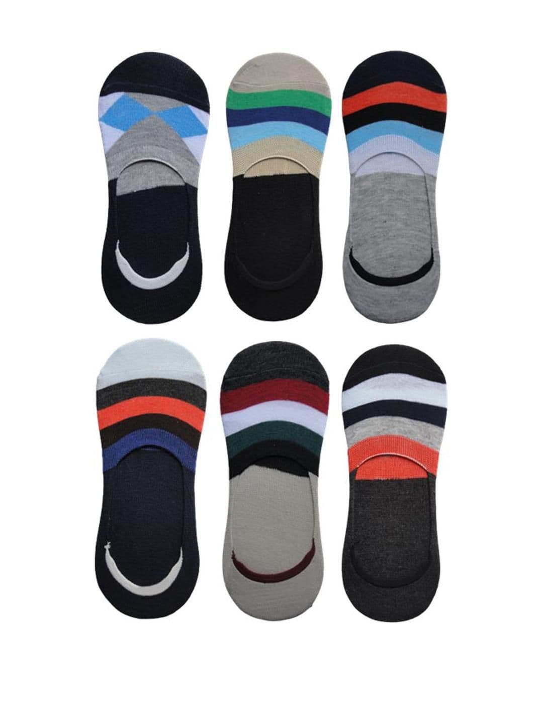 VOICI Set of 6 Loafer Socks - view 1