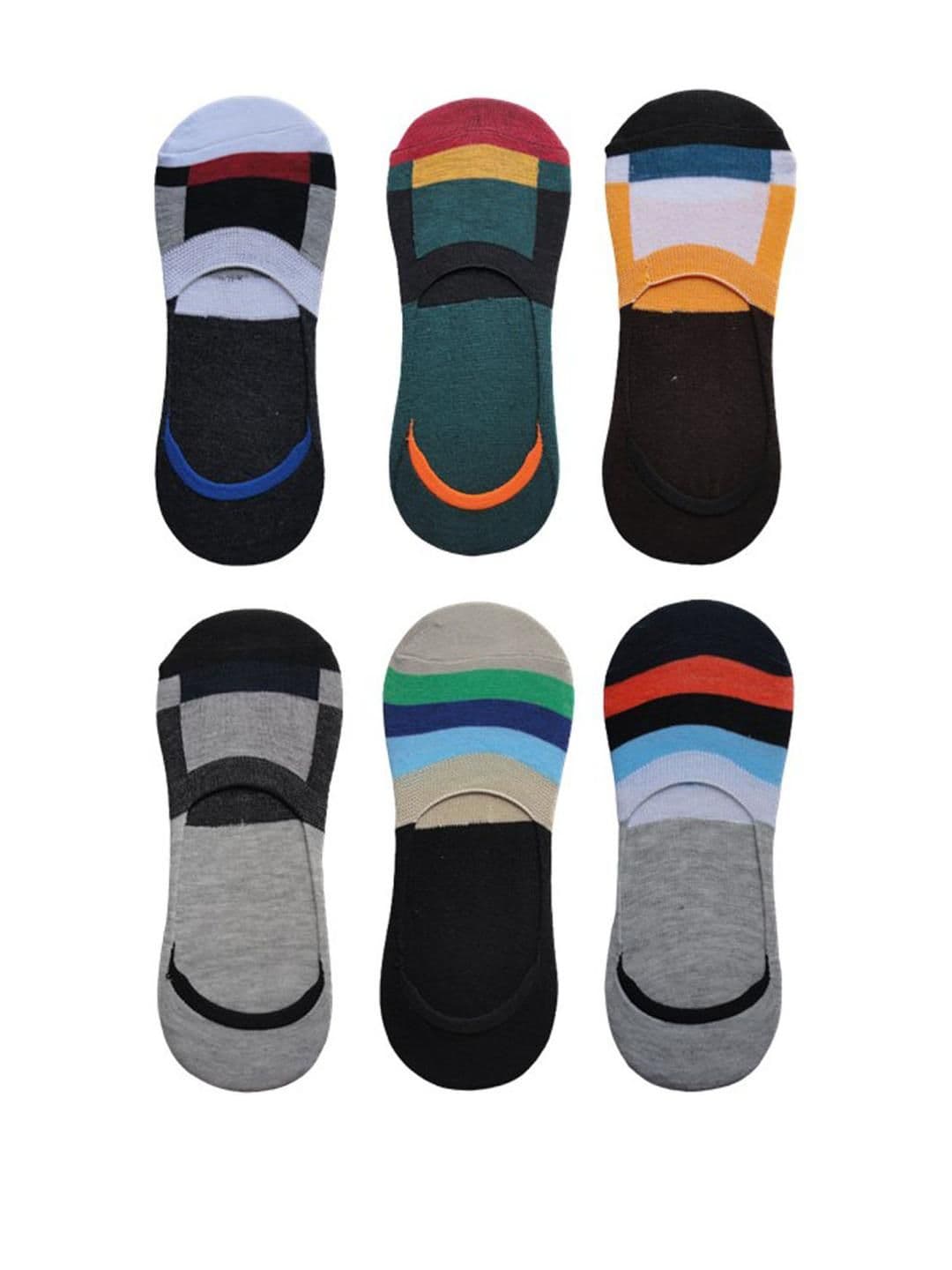 VOICI Loafer No-Show Invisible Socks Pack of 6 - view 1
