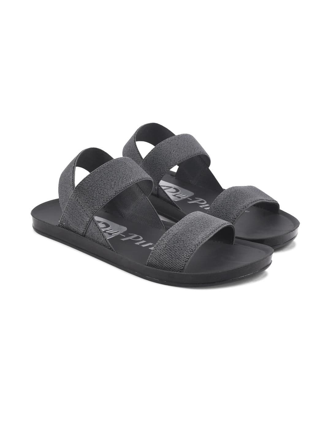 PU-PINE Men Grey Regular Slip-On - view 1
