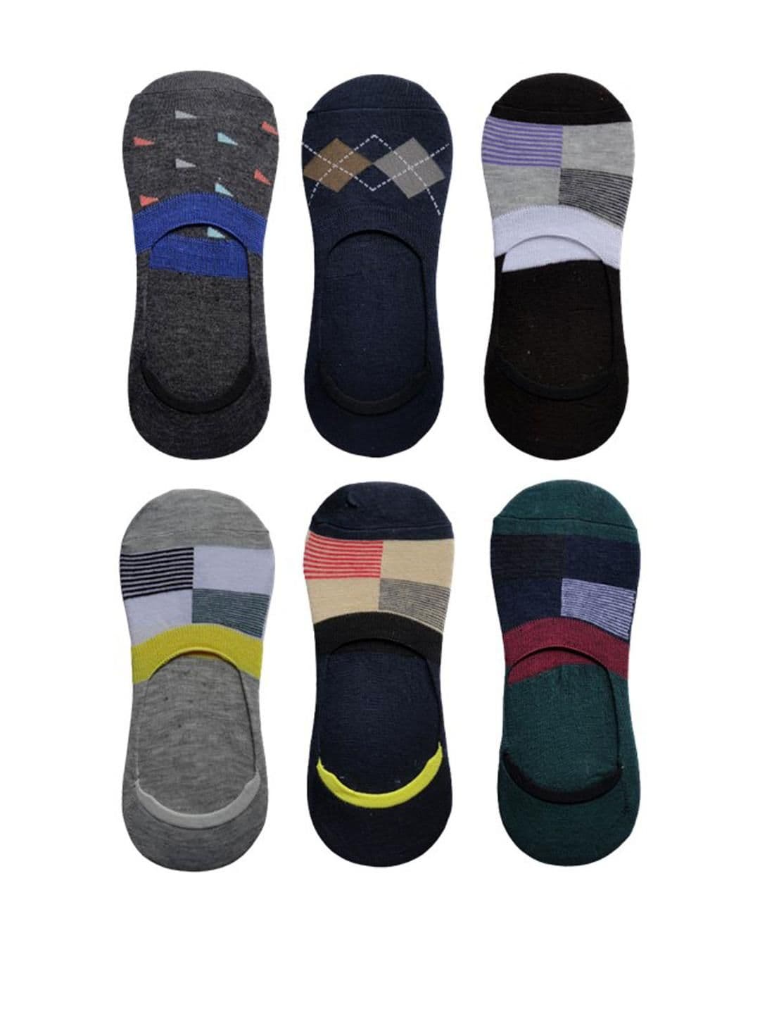 VOICI Adults-Unisex pack of 3 Loafer Socks - view 1