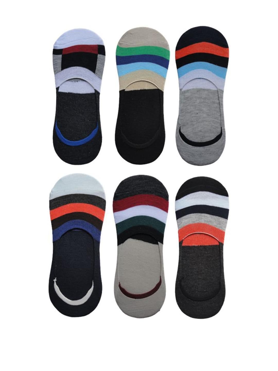 VOICI Set Of 6 Loafer Socks - view 1