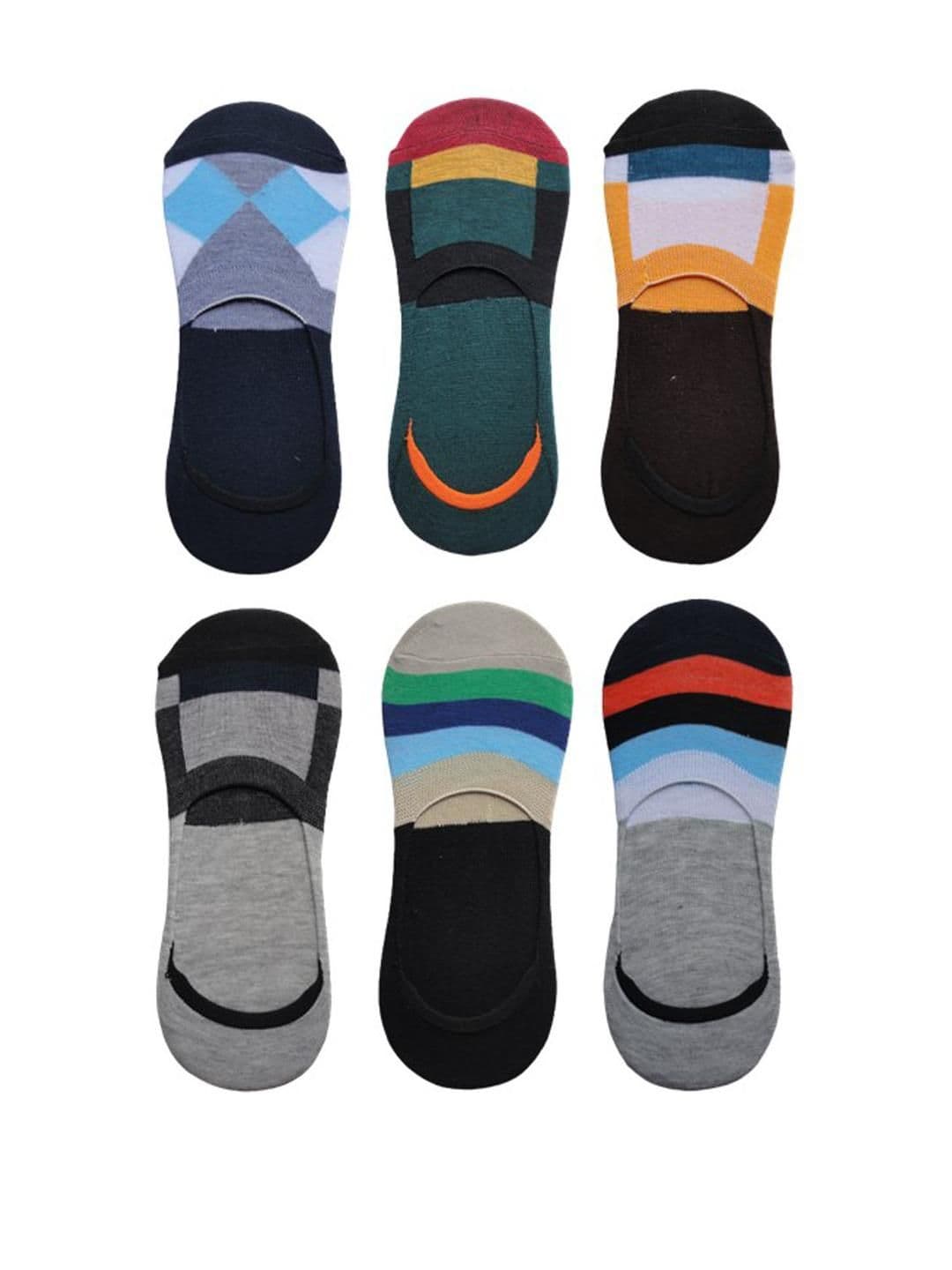 VOICI Set of 6 Loafer Socks - view 1