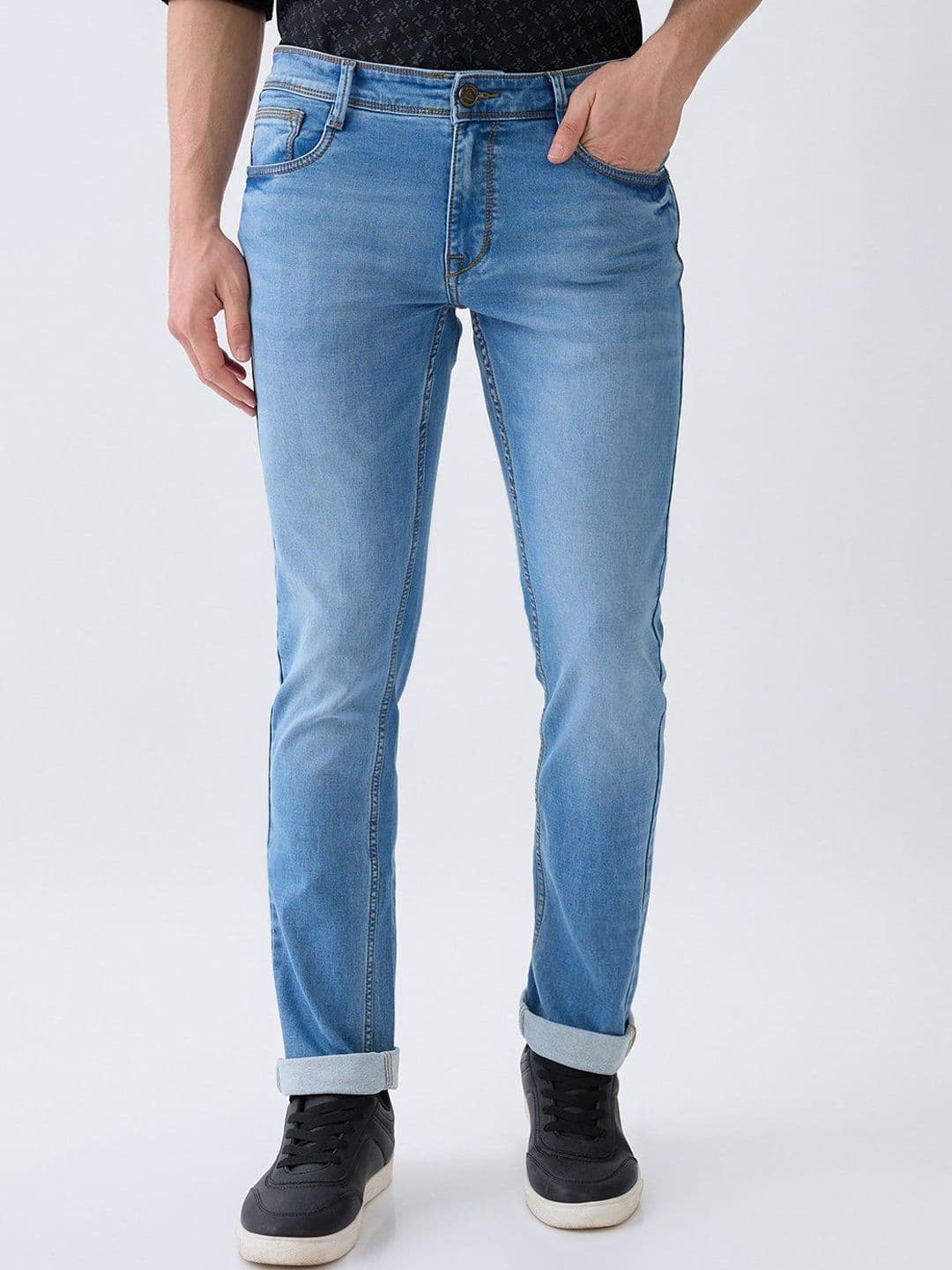 Parx Men Tapered Fit Low-Rise Jeans - view 1
