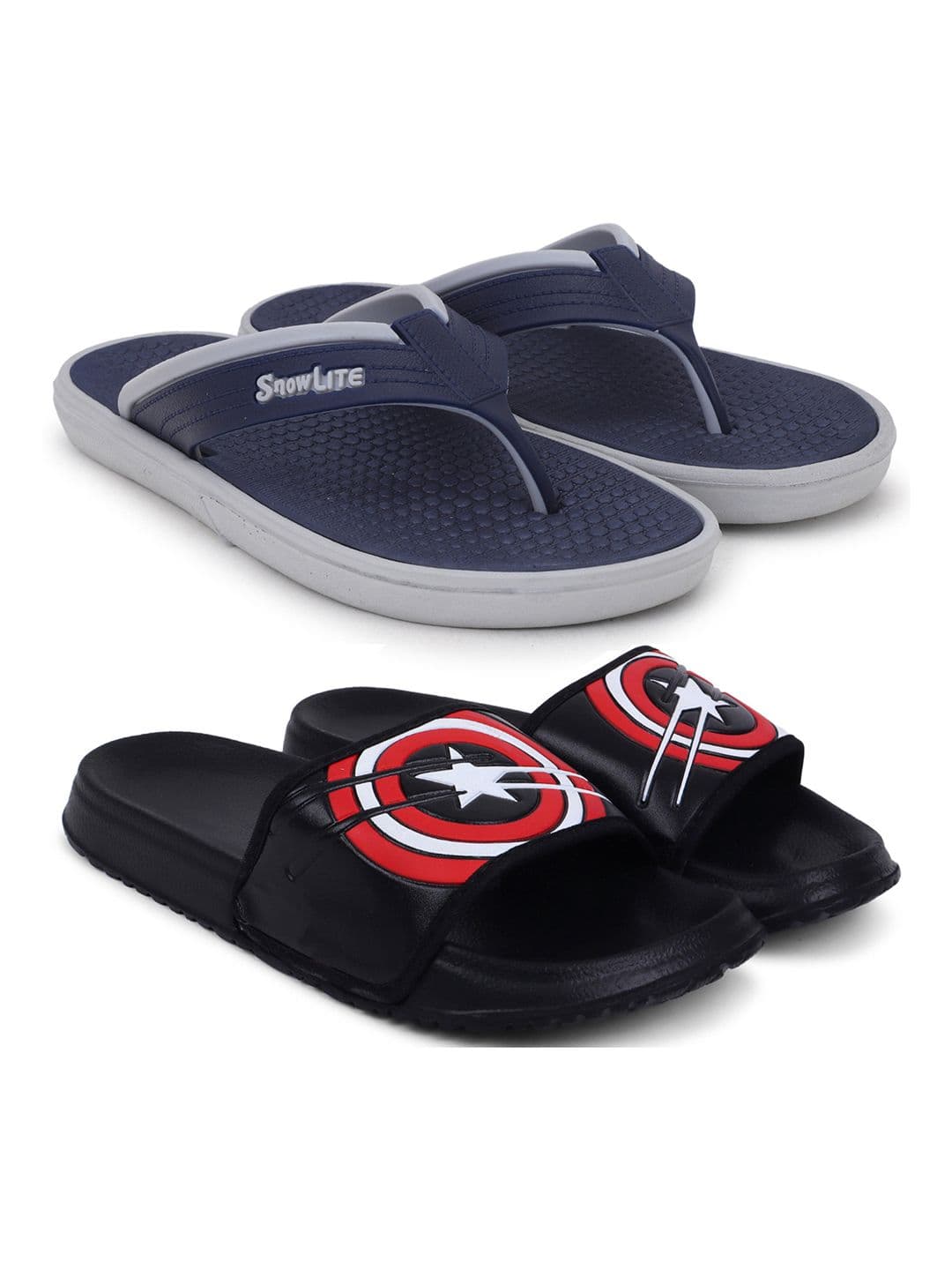 Pampy Angel Men Blue Flip Flops - view 1