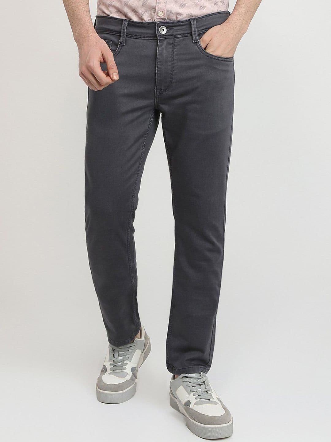 Parx Men Tapered Fit Low-Rise Jeans - view 1