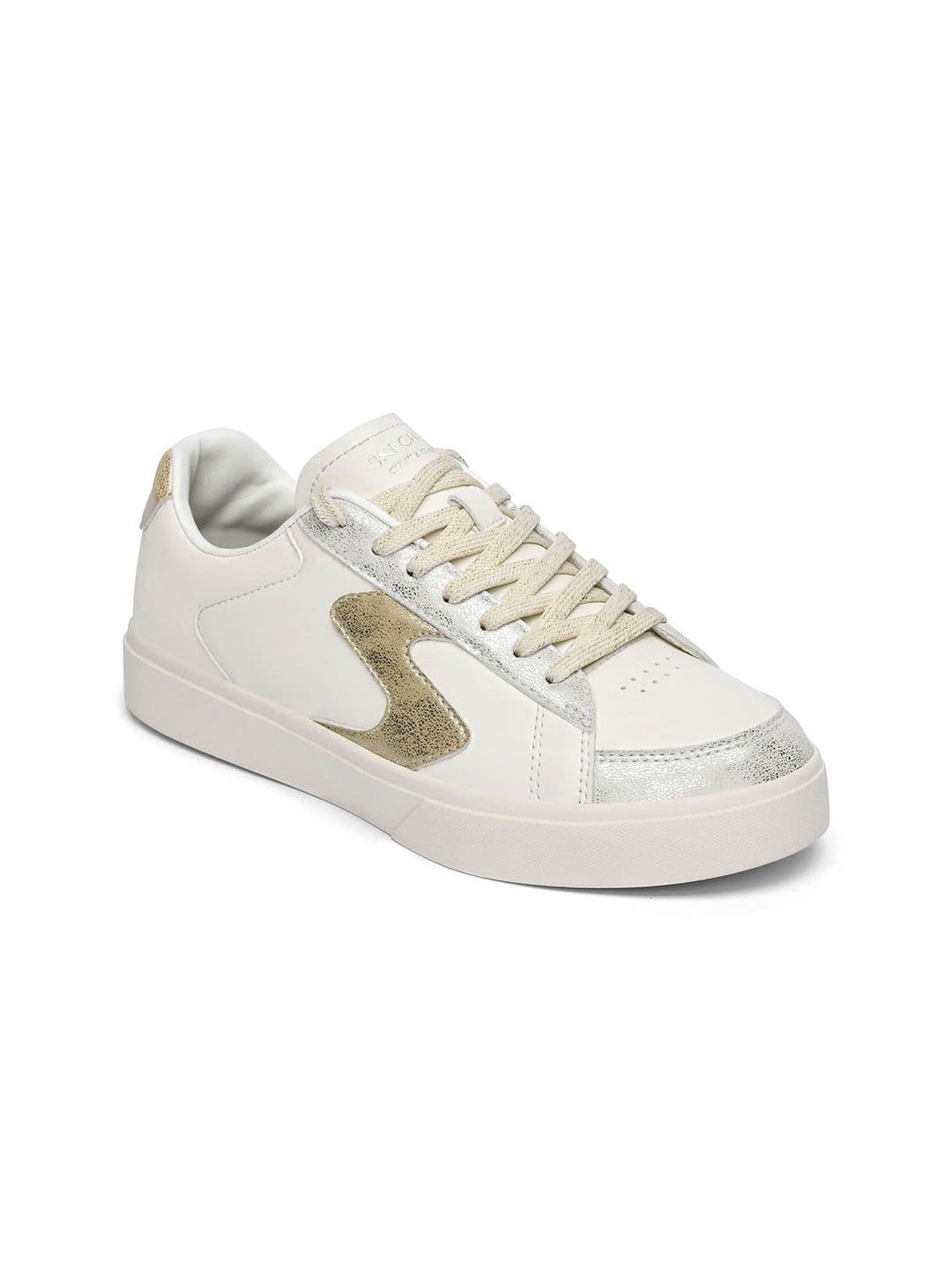 Skechers Eden LX Natural Women Sports Lace-Ups Shoes - view 1