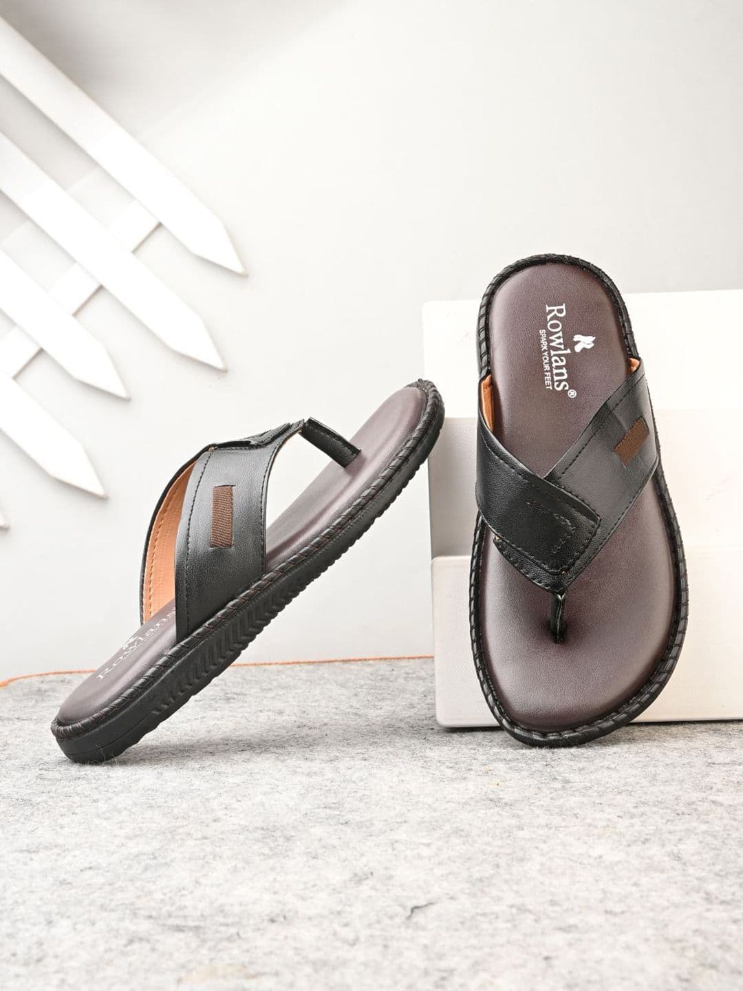 Rowlans Men Slip On Casual Comfort Sandals - view 1