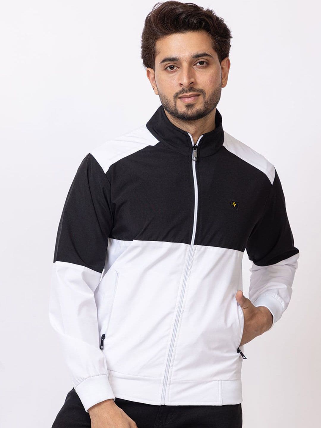 Seapen Men Colourblocked Windcheater Sporty Jacket - view 1
