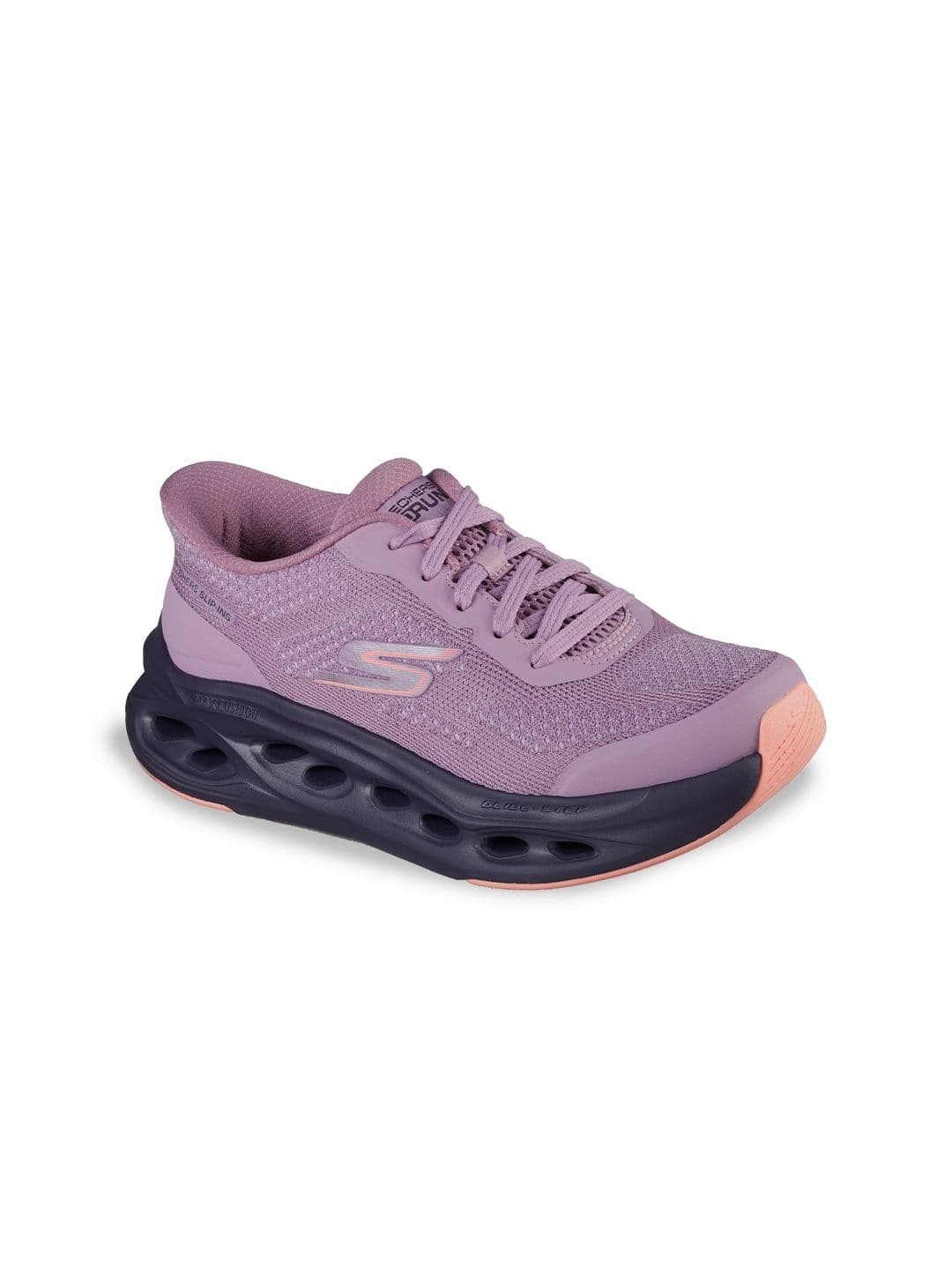 Skechers Max Cushioning Glide-Step-H Women Textile Non-Marking Running Shoes - view 1