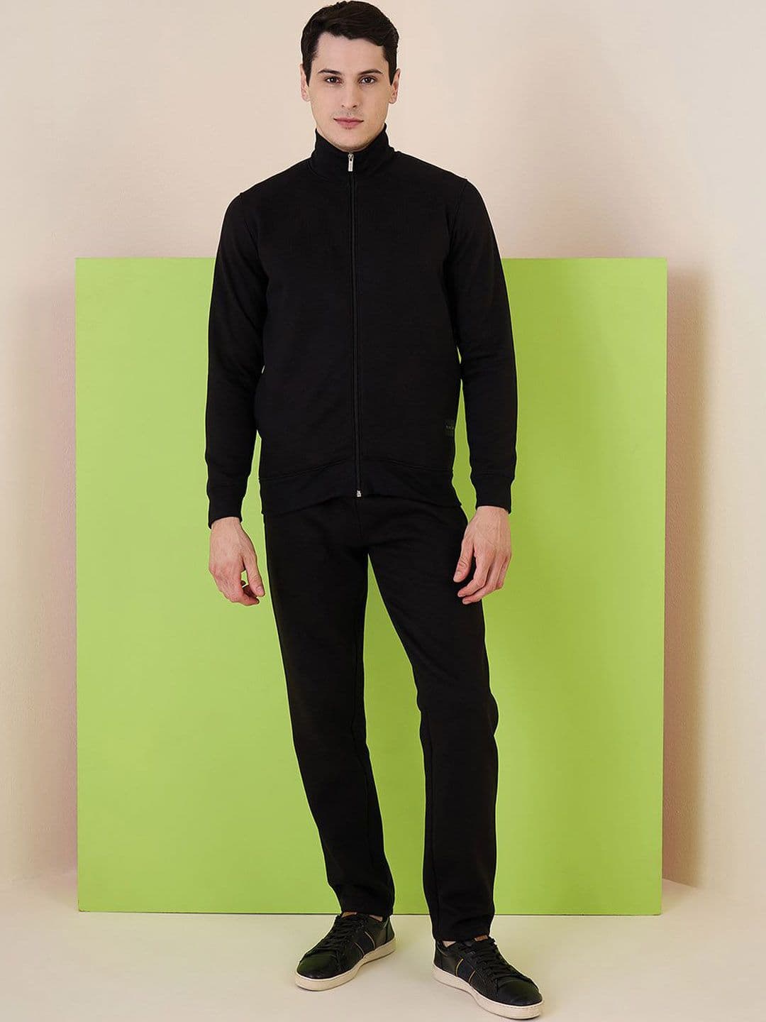 Sweet Dreams Men Mock Collar Long Sleeve Tracksuit - view 1