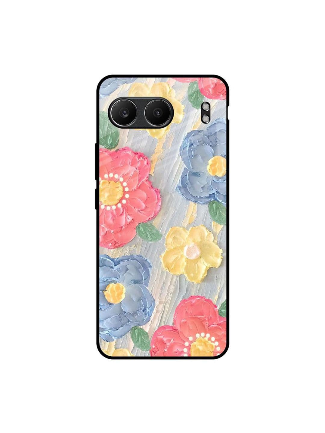 QRIOH Floral Printed OnePlus Nord 4 5G Back Case Mobile Accessories