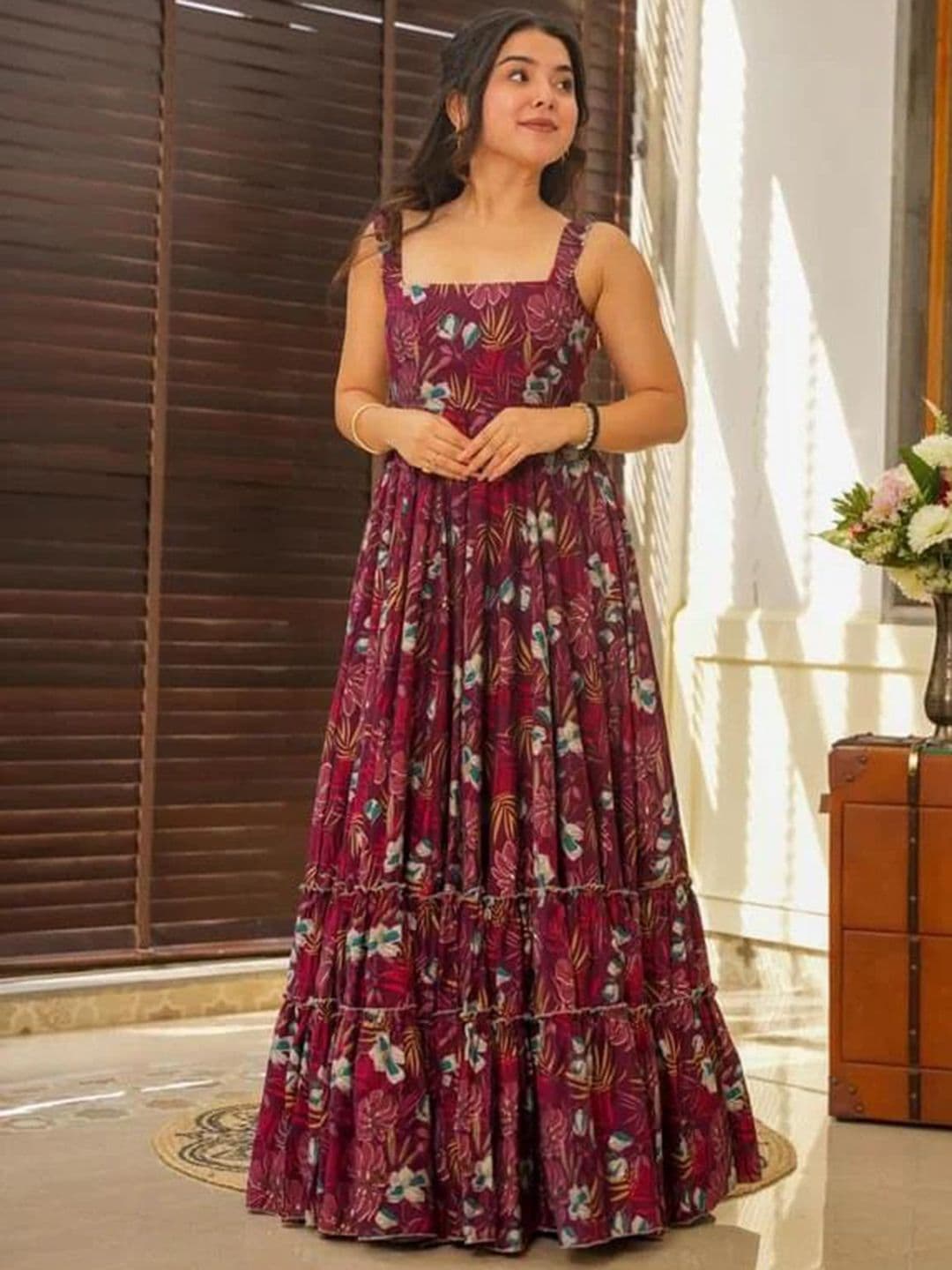 KALINI Floral Printed Maxi Dresses - view 1