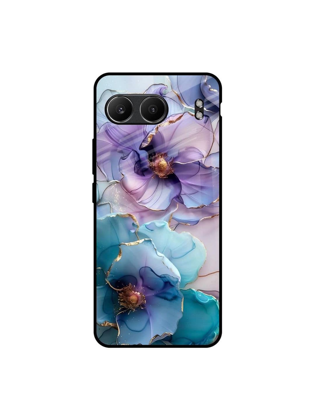 QRIOH Floral Printed OnePlus Nord 4 5G Back Case Mobile Accessories