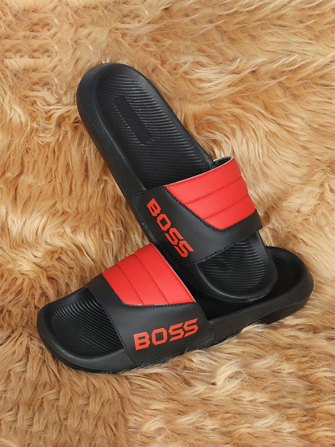 PERY PAO Men Printed Sliders - view 1