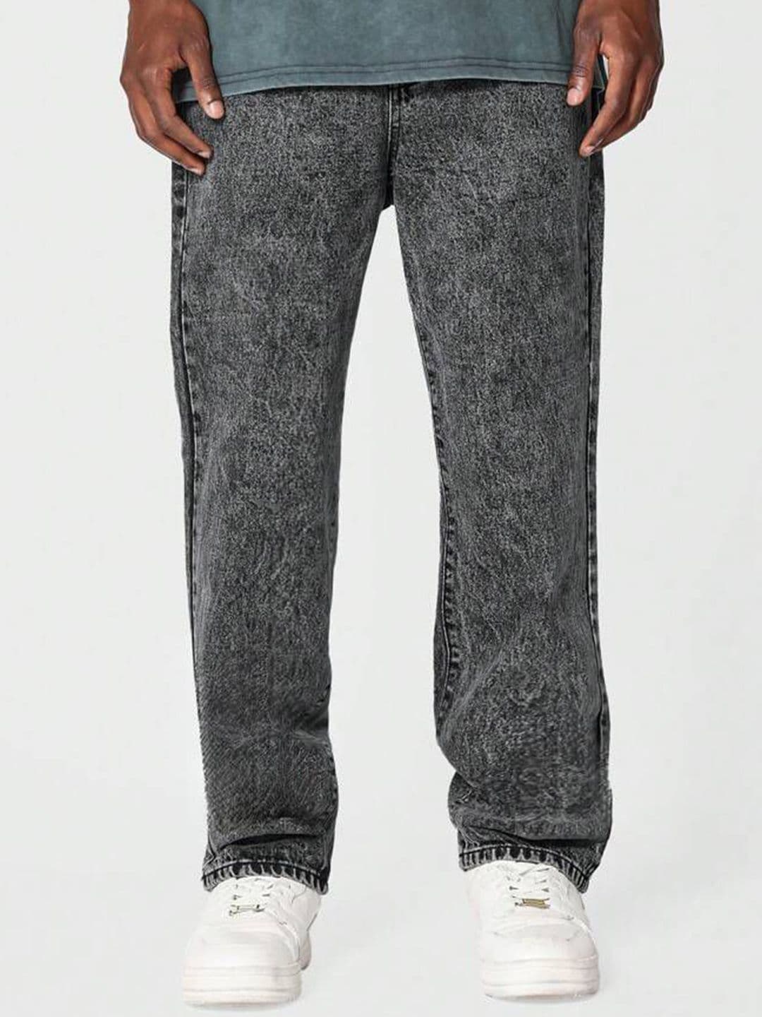 me Queen Men Straight Fit Mid-Rise Heavy Fade Jeans - view 1