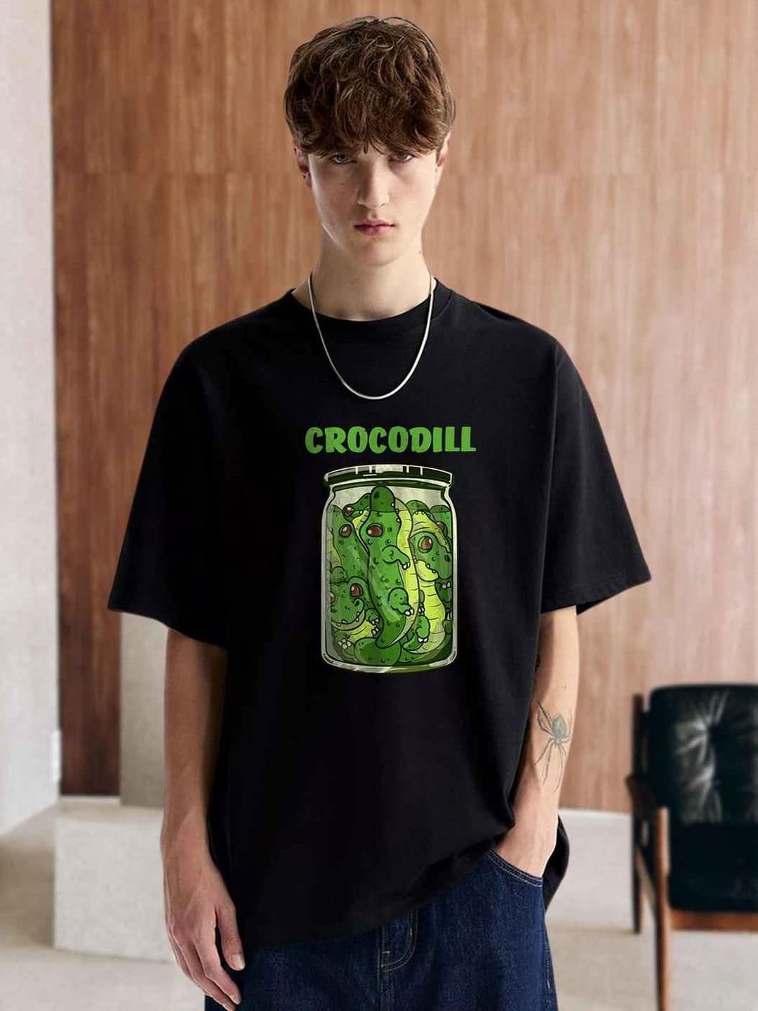 PRONK Adults-Men Black Tshirts - view 1