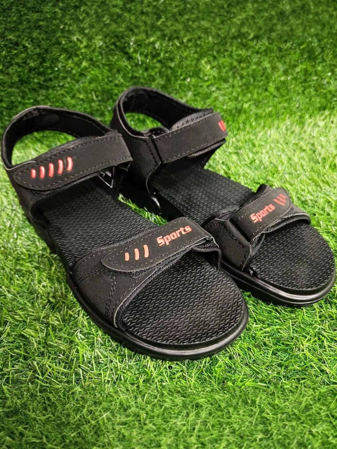 UKANSU Men Black Sandals - view 1