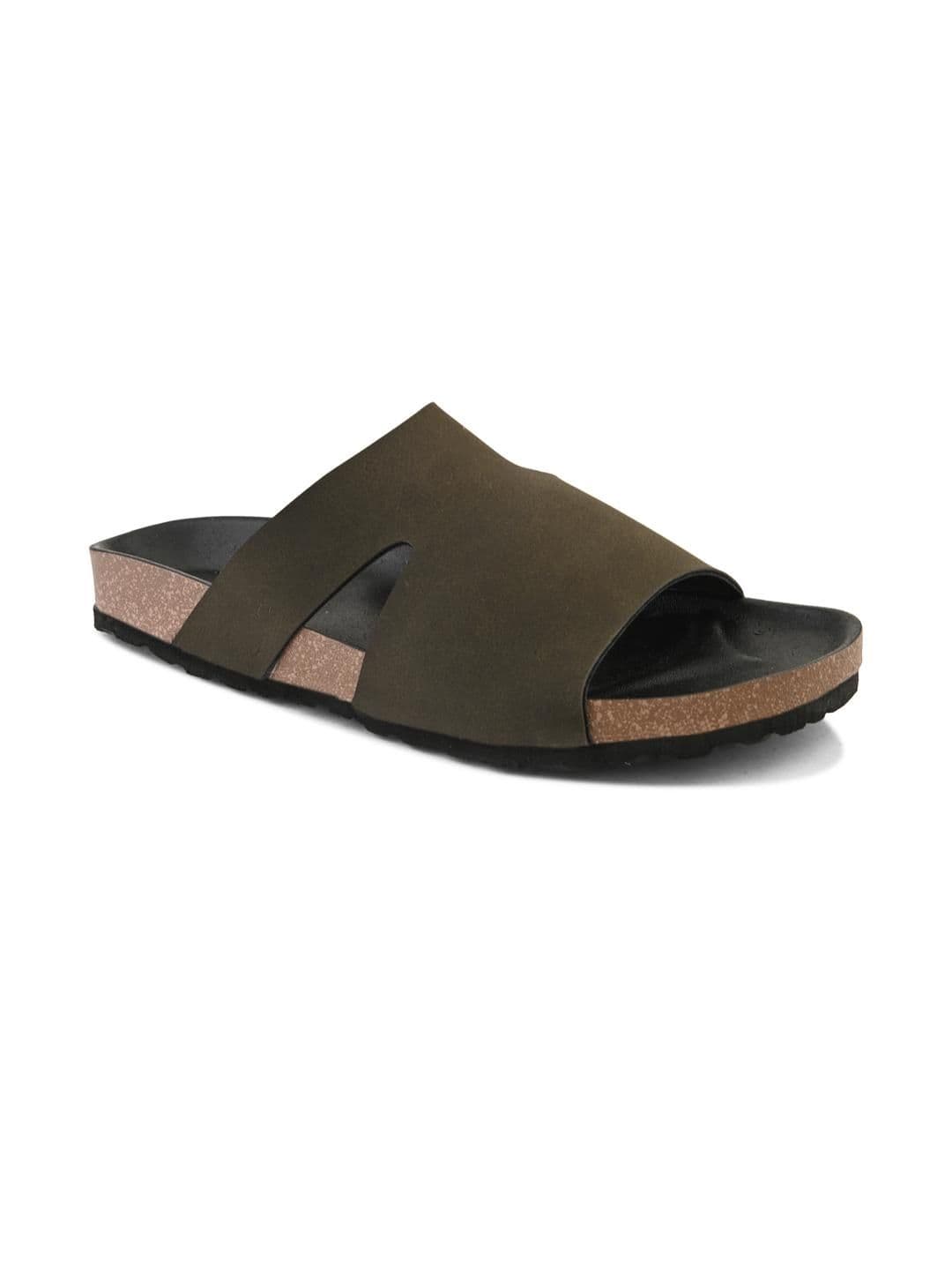 Appelon Men Olive Sandals - view 1