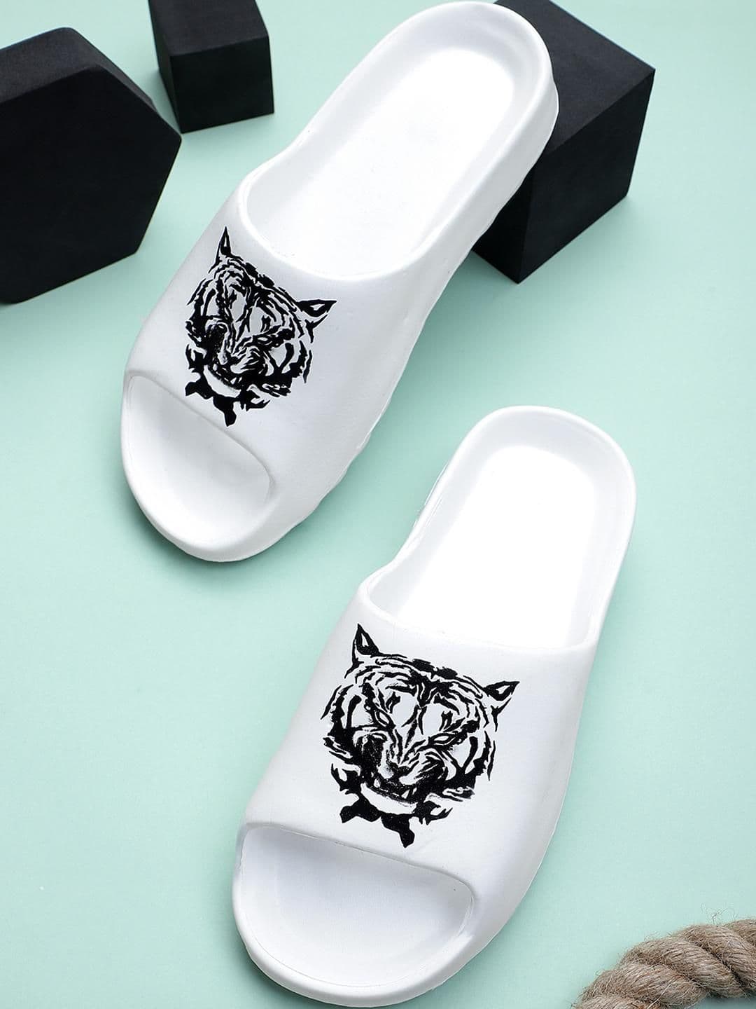Pampy Angel Men White Flip Flops - view 1