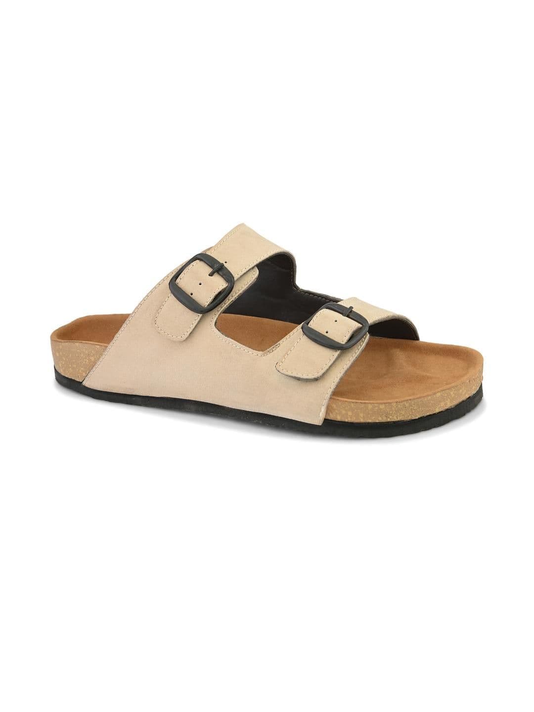 Appelon Men Cream Sandals - view 1