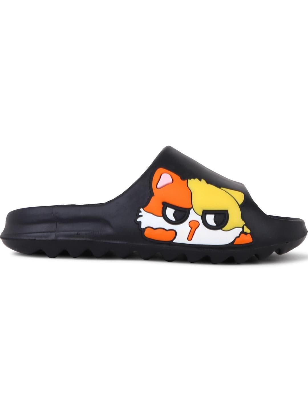 Pampy Angel Men Black Flip Flops - view 1