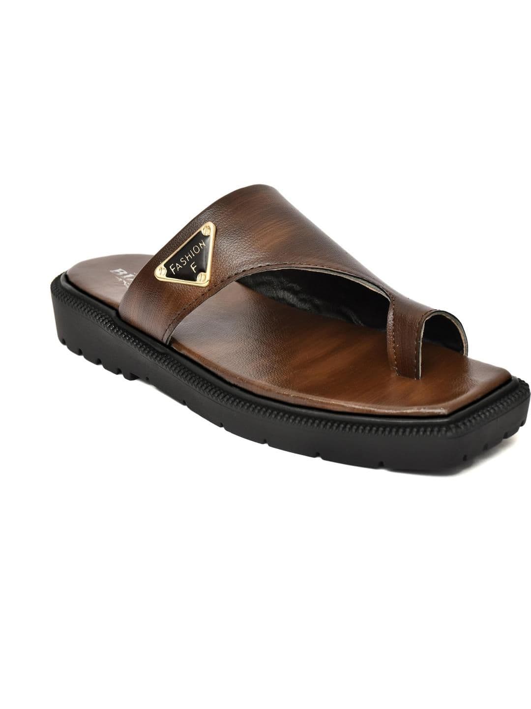 Bizazo Men Tan Flip Flops - view 1