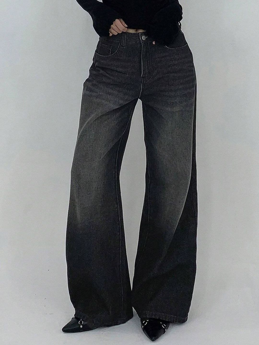 Aadvi Fashion Women Comfort Baggy High-Rise Stretchable Jeans - view 1