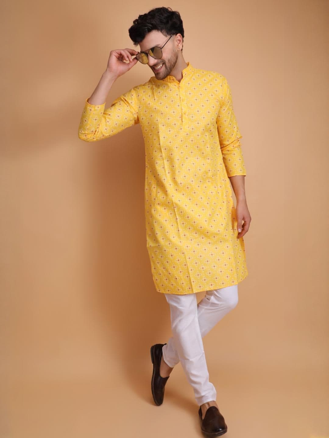 DARKCHILL Men Cotton Kurtas - view 1