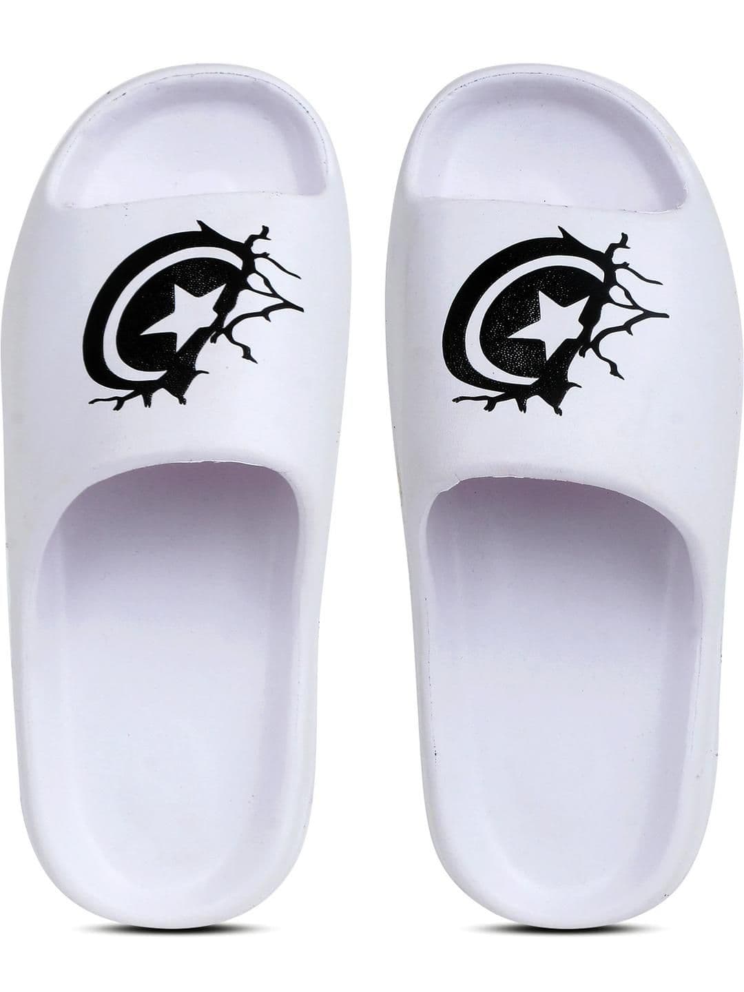 Pampy Angel Men White Flip Flops - view 1